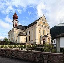 die Pfarrkirche St. Ulrich in Gröden