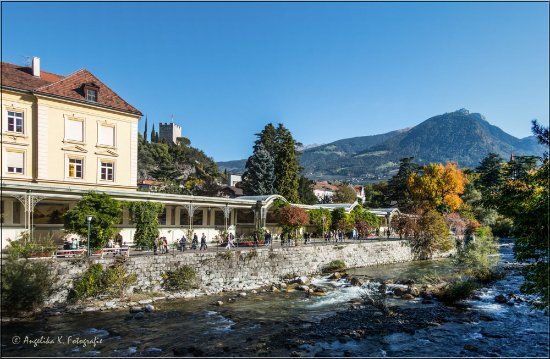 die Wandelhalle Meran